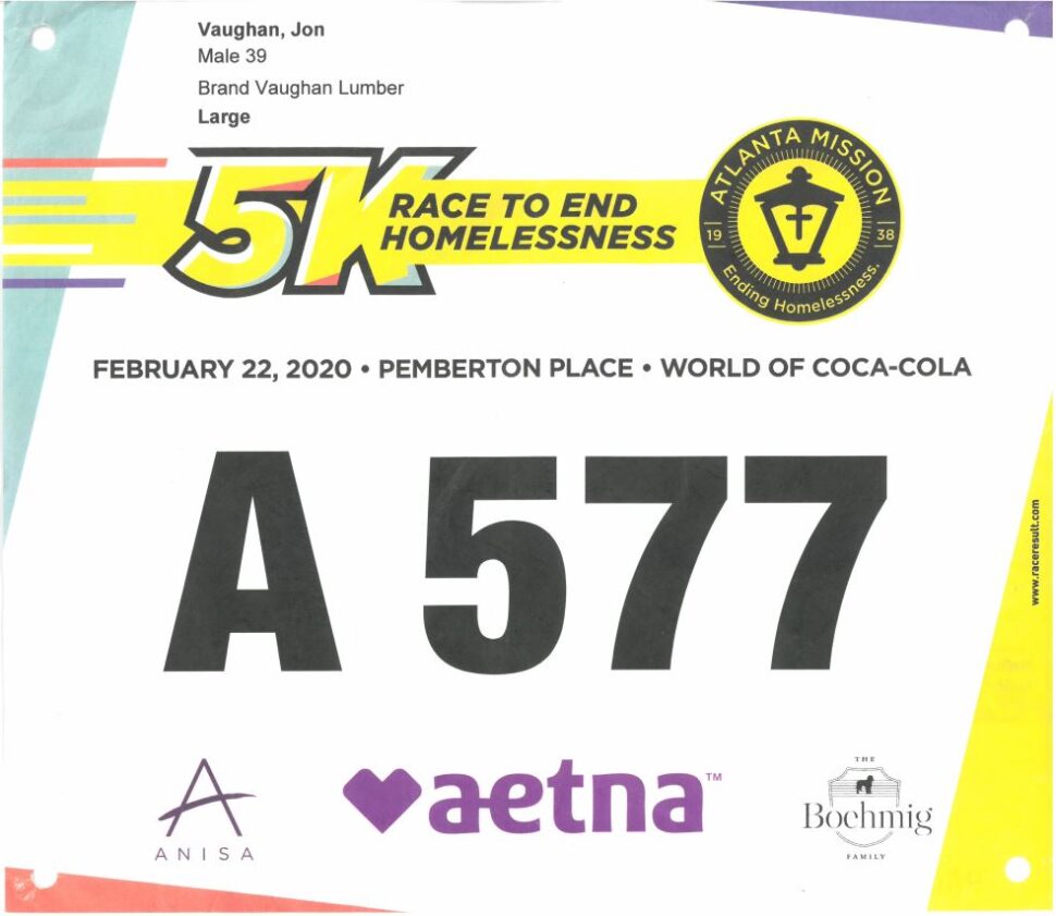 5K Atlanta Mission Jons Race